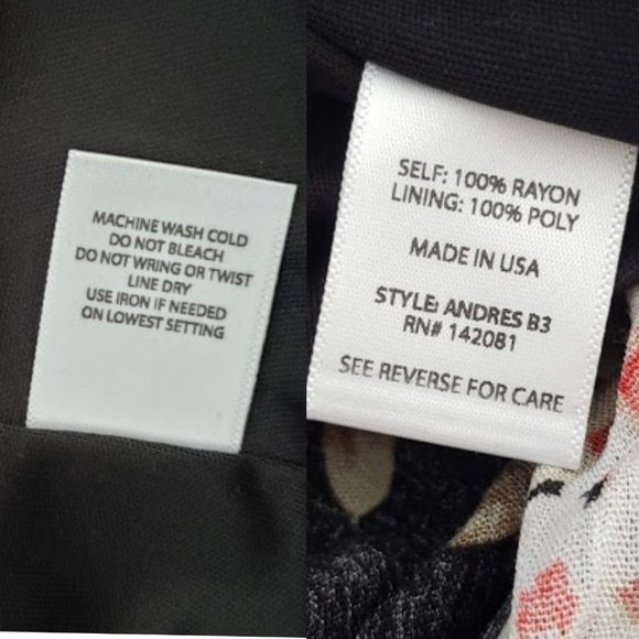 NEW Altar'd State - High/Low Maxi Dress Black with Red & Pink Flowers! - Picture 7 of 11